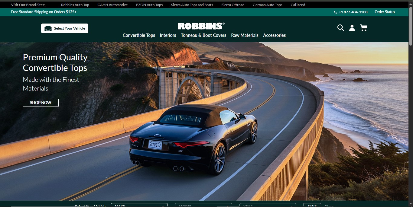Robbins Auto Top convertibles.